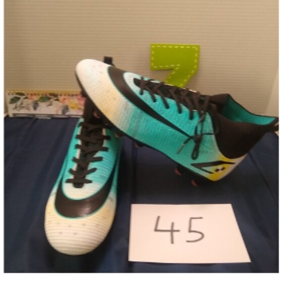 Men Soccer Boots with Cleat, EU size 44, US men size 11  #45 - Picture 1 of 7